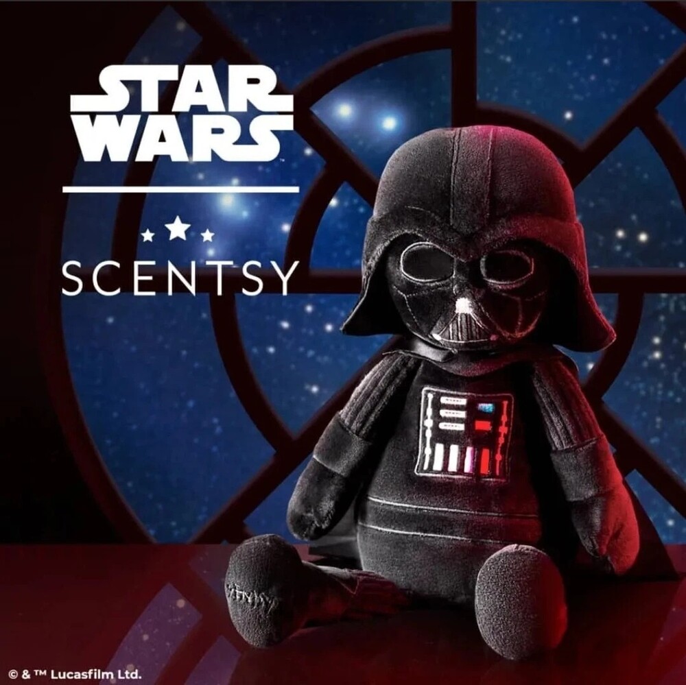 🖤 Scentsy Star Wars Darth Vader Buddy | Plush + Scent Pak | New in Box